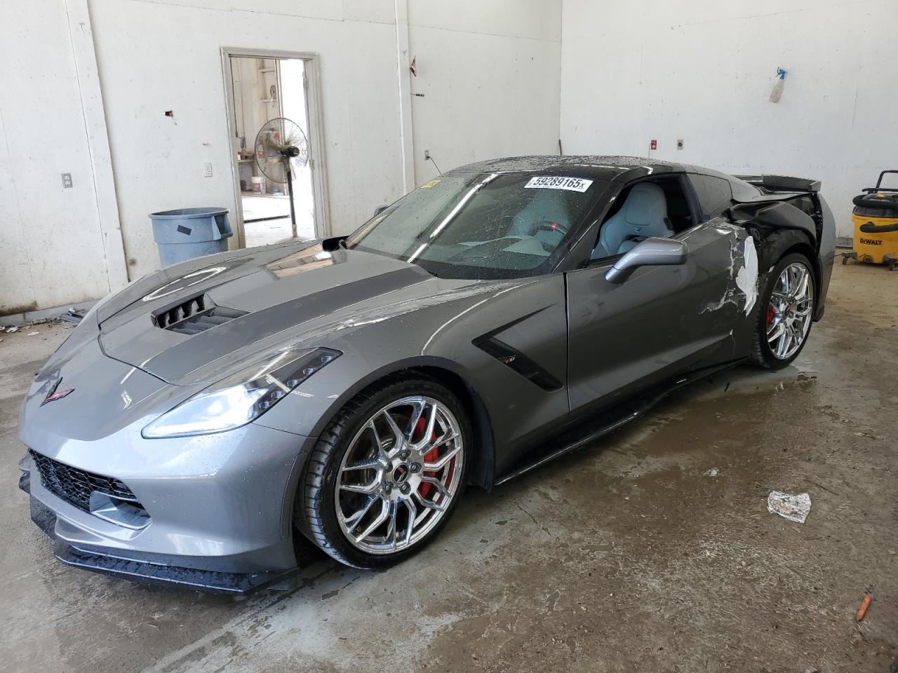 2015 Chevrolet Corvette Stingray Z51 3Lt на продаже в Madisonville, TN - Side