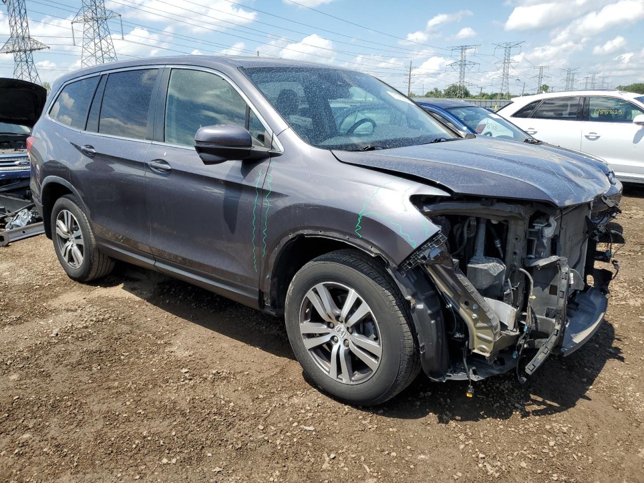 5FNYF6H65HB069017 HONDA PILOT 2017