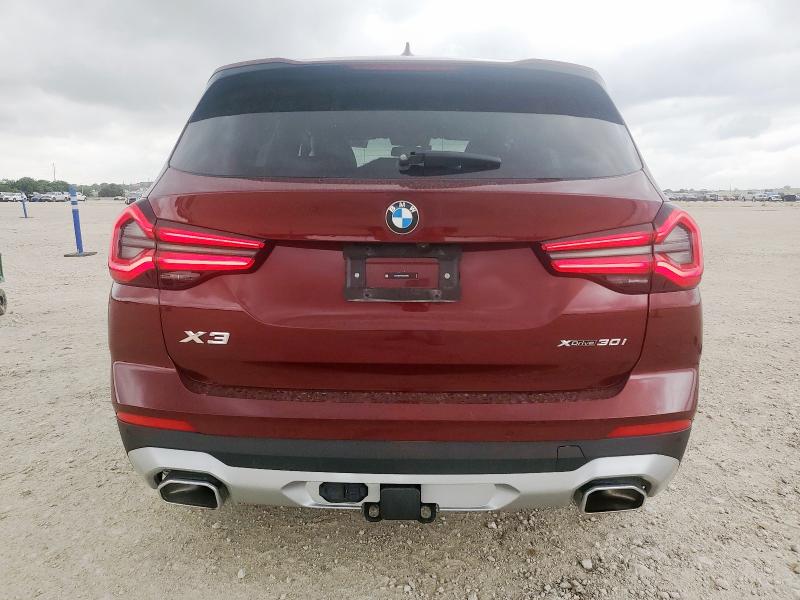  BMW X3 2024 Maroon