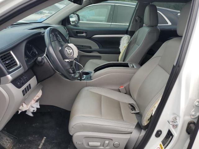  TOYOTA HIGHLANDER 2019 Белый