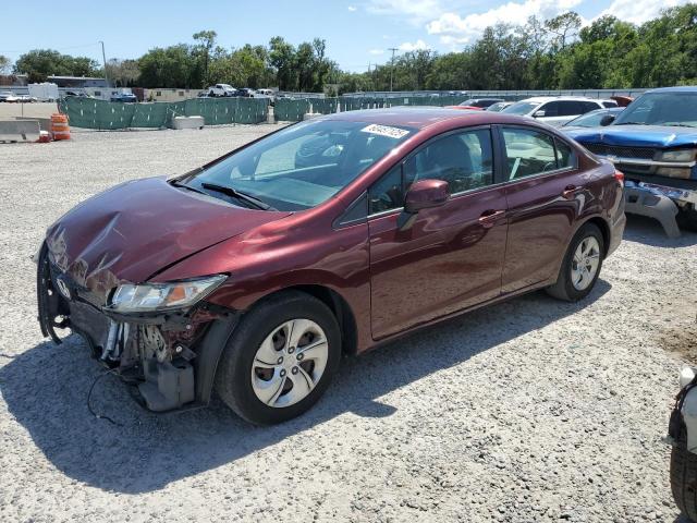  HONDA CIVIC 2013 Bordowy