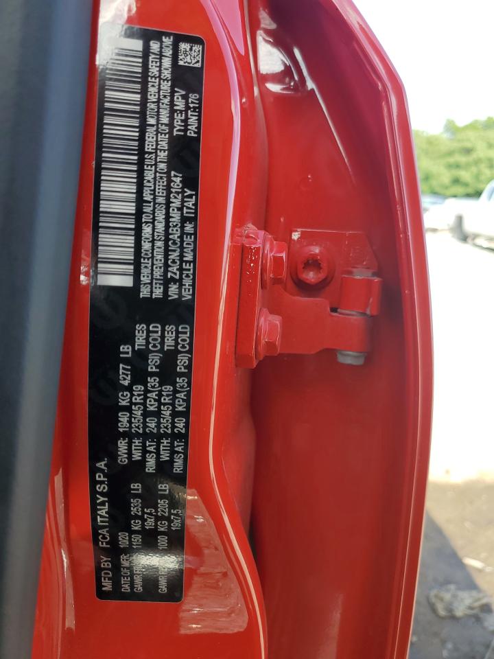 2021 Jeep Renegade Sport VIN: ZACNJCAB3MPM21647 Lot: 62475675