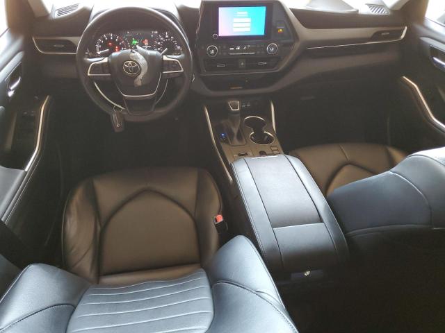  TOYOTA HIGHLANDER 2023 Czerwony