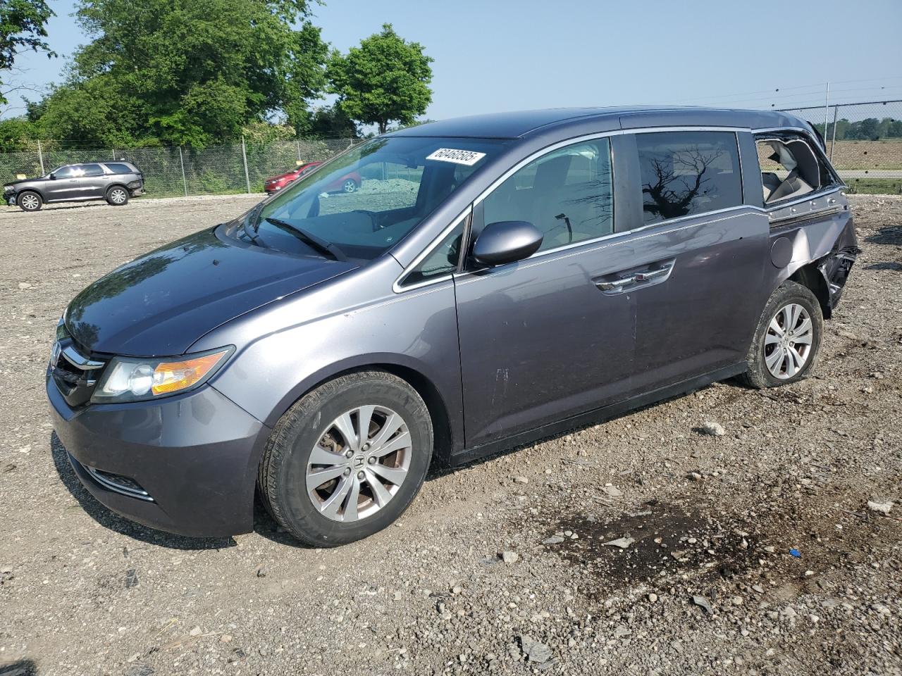 2016 Honda Odyssey Se للبيع في Cicero، IN - Rear End