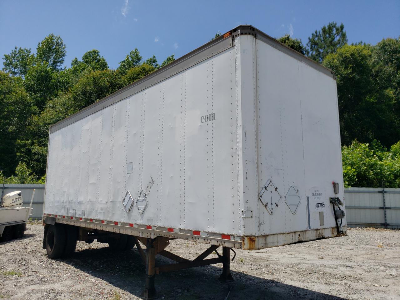 2001 Monon Ma3-32-A1-28W Dry Van Trailer იყიდება Spartanburg-ში, SC - Minor Dent/Scratches