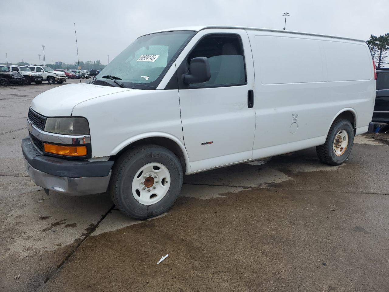 2019 Chevrolet Express G2500 за продажба в Woodhaven, MI - Side