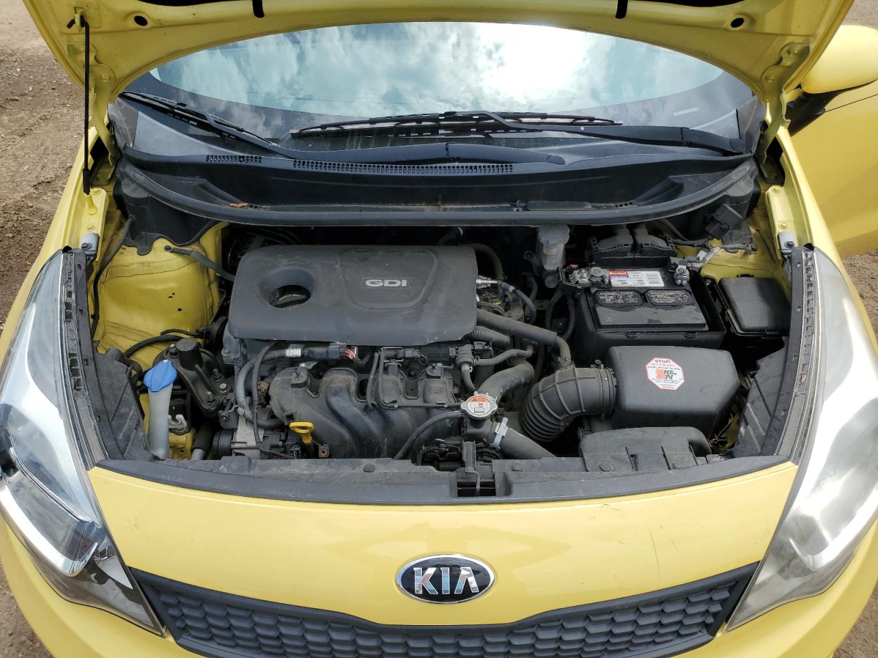 2016 Kia Rio Lx VIN: KNADM4A35G6576726 Lot: 62191575