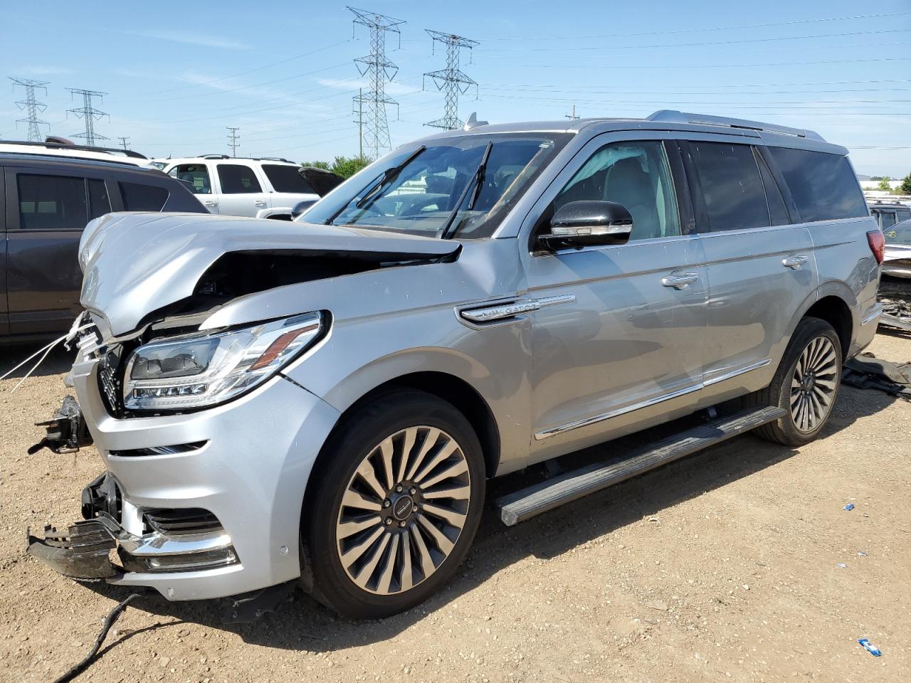 2020 Lincoln Navigator Reserve silver null gas 5LMJJ2LT1LEL01816 photo #1