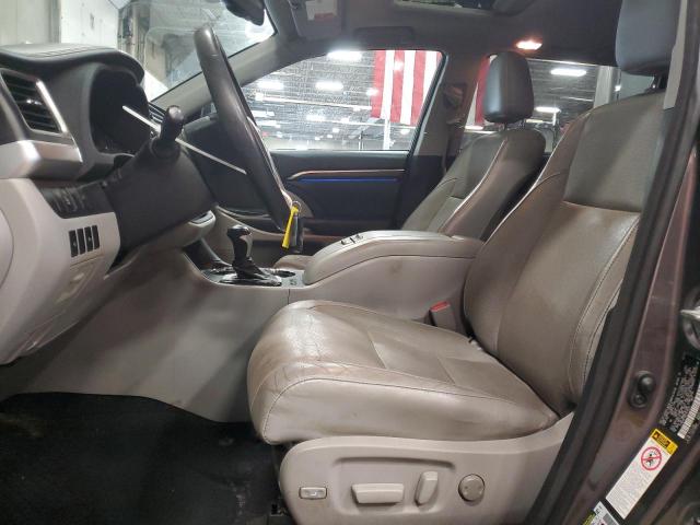 TOYOTA HIGHLANDER 2014 Szary