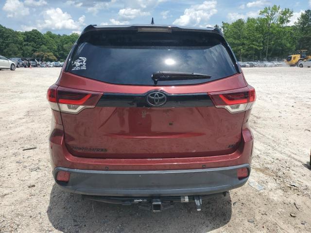  TOYOTA HIGHLANDER 2019 Burgundy