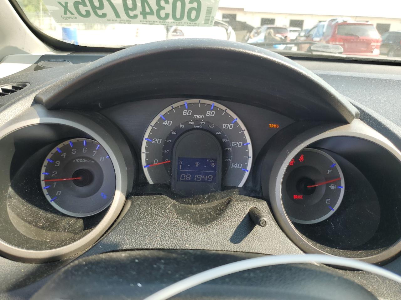 2009 Honda Fit VIN: JHMGE87269S047619 Lot: 60349795