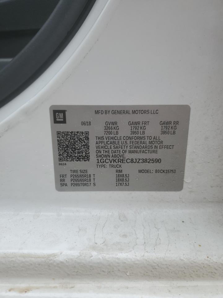 1GCVKREC8JZ382590 CHEVROLET ALL Models 2018