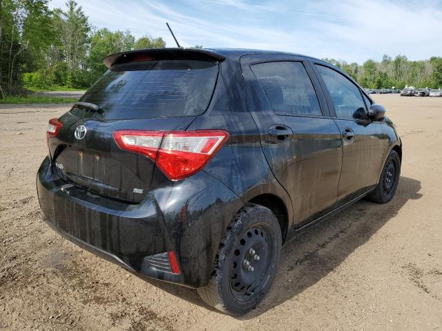  TOYOTA YARIS 2018 Black