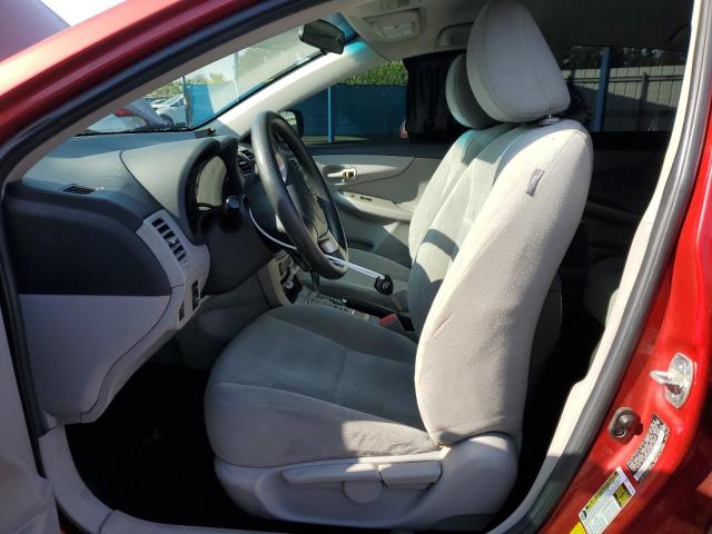  TOYOTA COROLLA 2012 Czerwony