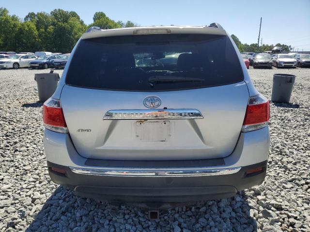  TOYOTA HIGHLANDER 2012 Srebrny