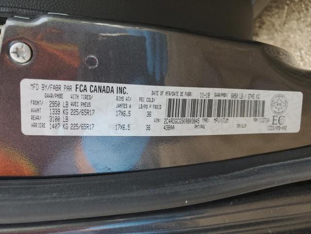 2019 DODGE GRAND CARAVAN SXT  