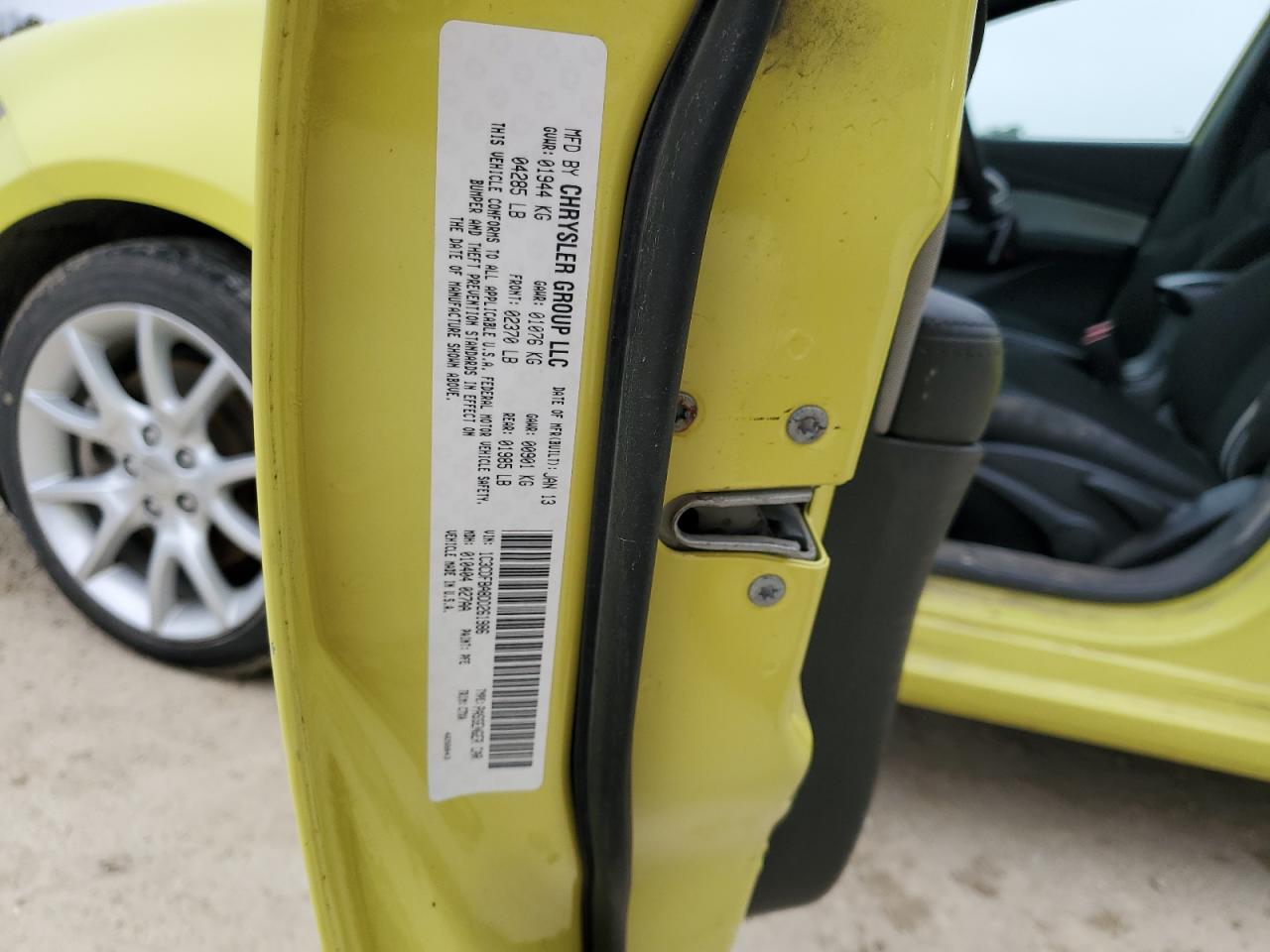 2013 Dodge Dart Sxt VIN: 1C3CDFBA8DD261986 Lot: 59276535
