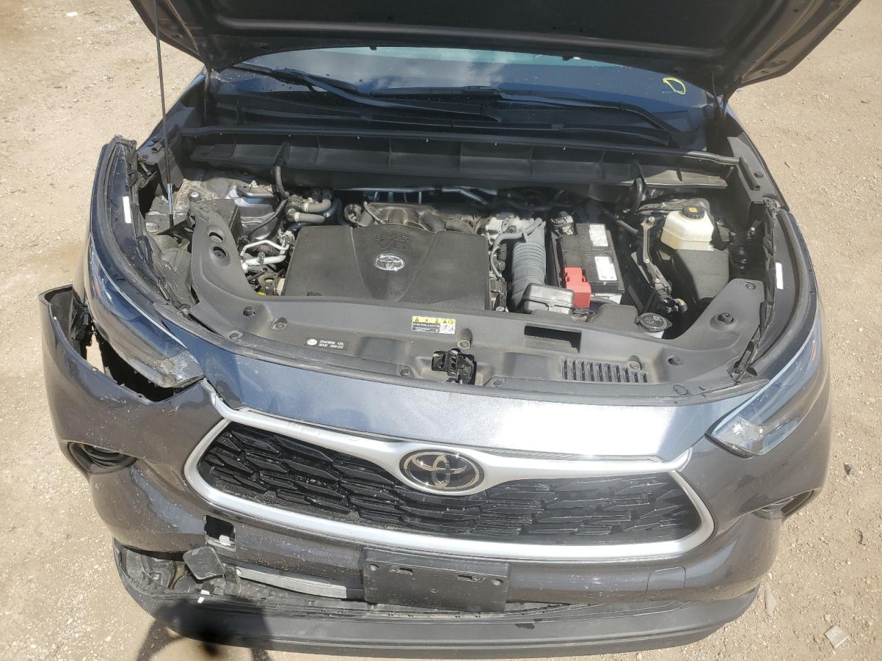 2022 Toyota Highlander Xle VIN: 5TDGZRBH5NS596190 Lot: 62327115
