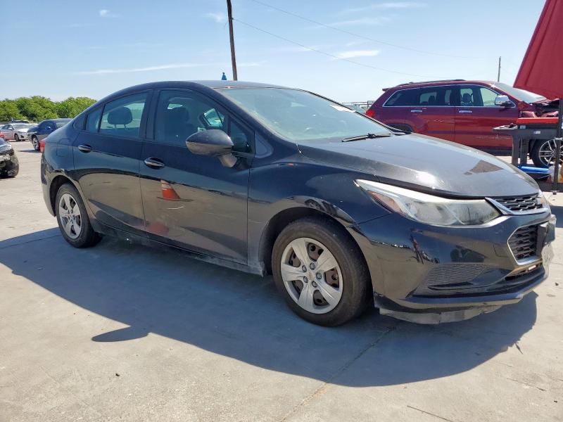Sedans CHEVROLET CRUZE 2017 Czarny