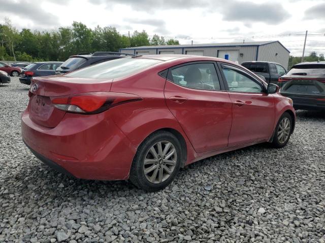  HYUNDAI ELANTRA 2016 Красный