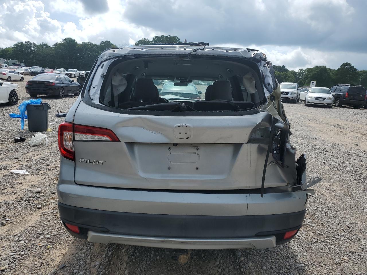 2021 Honda Pilot Ex VIN: 5FNYF6H32MB023256 Lot: 58390145