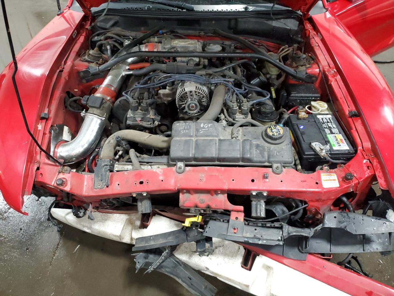 1996 Ford Mustang Gt VIN: 1FALP45X8TF172161 Lot: 60905325