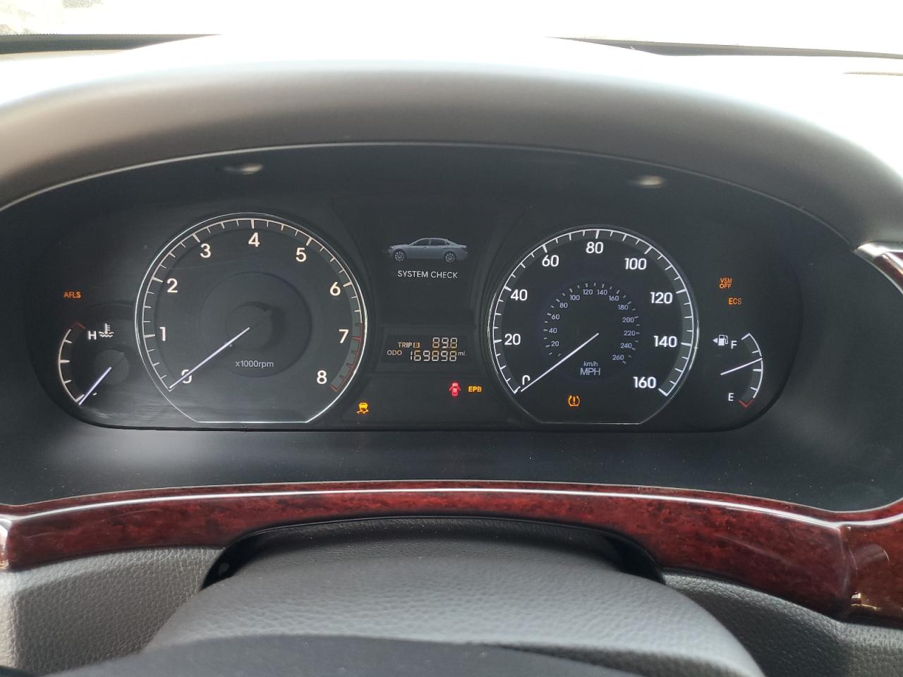 2013 Hyundai Equus Signature VIN: KMHGH4JH6DU059194 Lot: 60420895