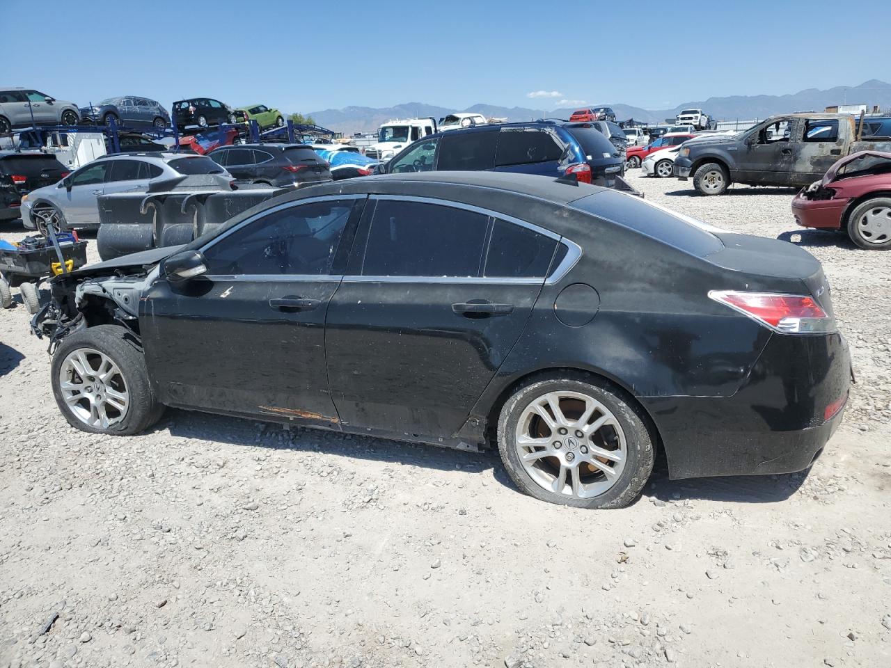 2010 Acura Tl black null gas 19UUA8F21AA012113 photo #3