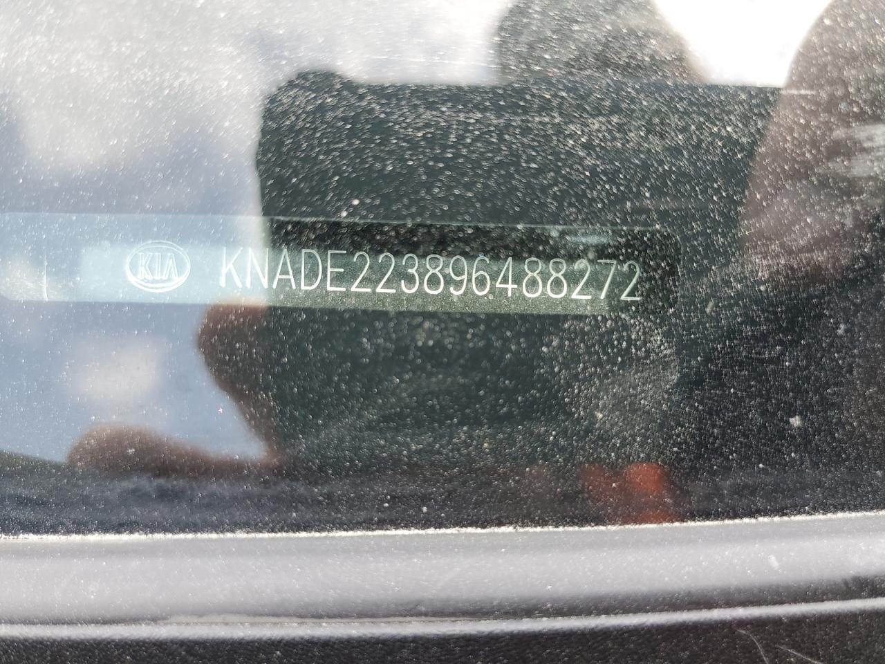 2009 Kia Rio Base VIN: KNADE223896488272 Lot: 60893015