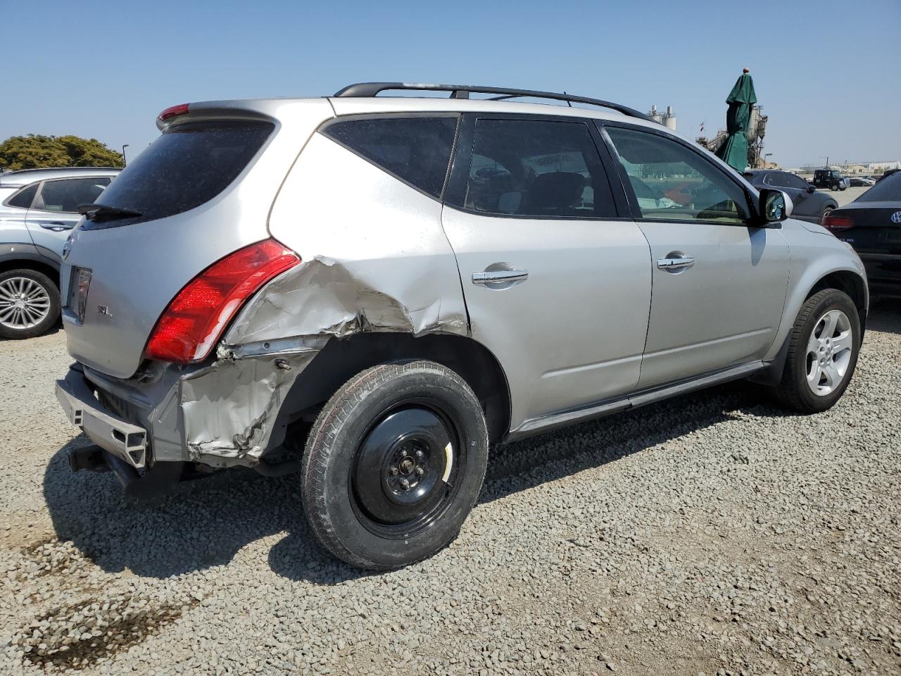 2005 Nissan Murano Sl silver suv gas JN8AZ08W05W414343 photo #4