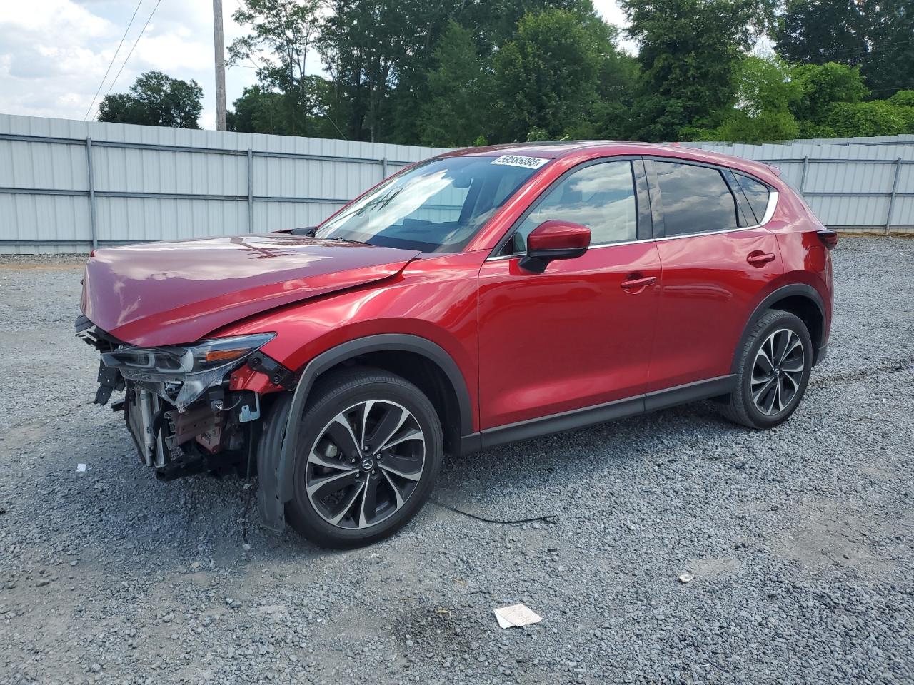 2022 Mazda Cx-5 Premium Plus en Venta en Gastonia, NC - Front End