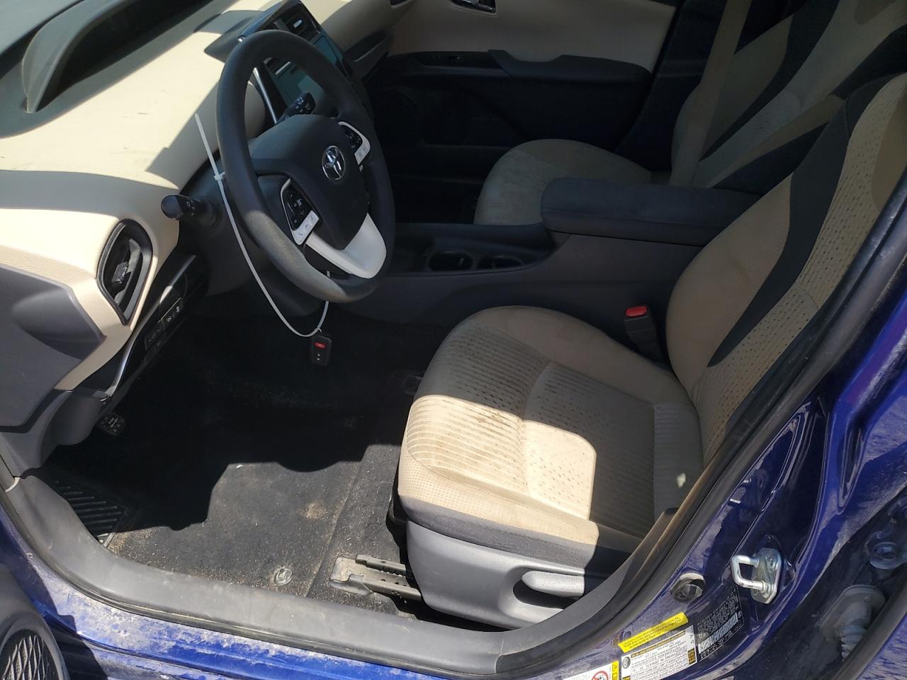 JTDKBRFU5J3596398 TOYOTA PRIUS 2018