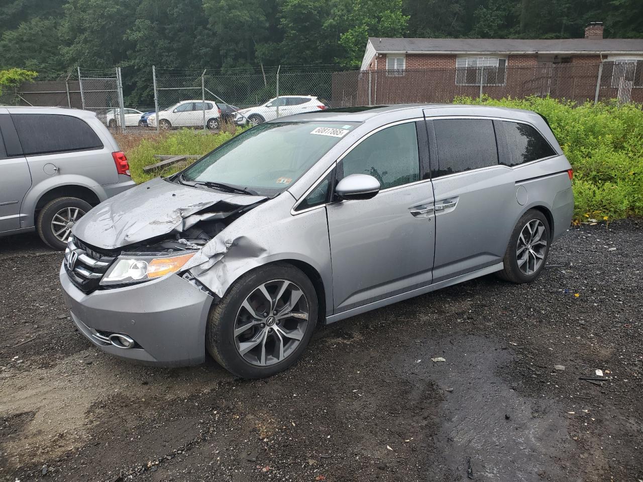 2016 Honda Odyssey Touring за продажба в Baltimore, MD - Front End