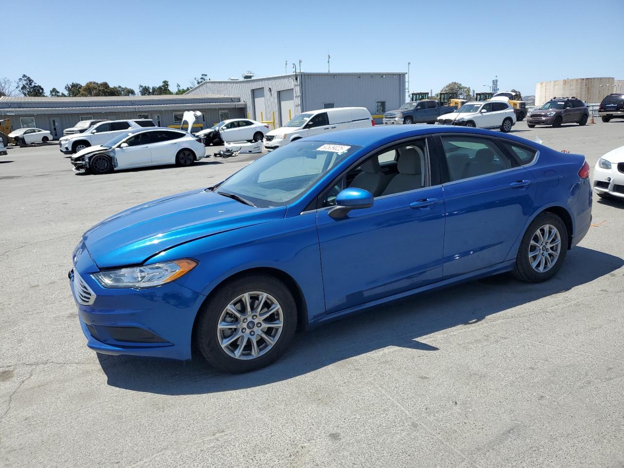 2017 Ford Fusion S за продажба в Martinez, CA - Front End