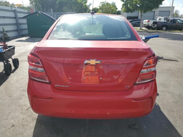 Sedans CHEVROLET SONIC 2017 Czerwony
