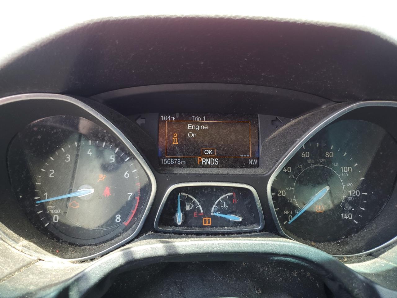 2016 Ford Focus Se VIN: 1FADP3K2XGL299184 Lot: 61964715