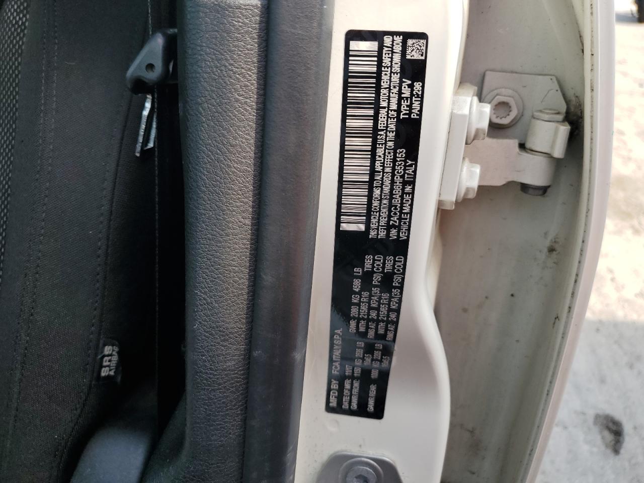 2017 Jeep Renegade Sport VIN: ZACCJBAB6HPG53153 Lot: 60855785