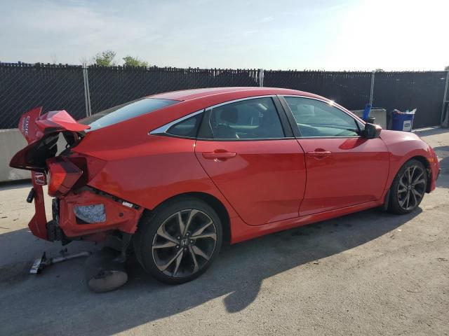  HONDA CIVIC 2019 Red