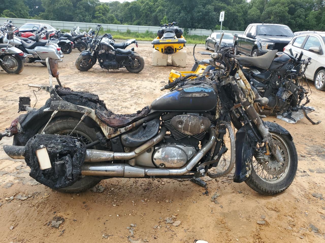 2002 Suzuki Vl800 zu verkaufen in Theodore, AL - Burn