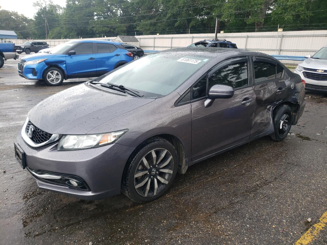 2015 Honda Civic Exl for Sale in Eight Mile, AL - Side