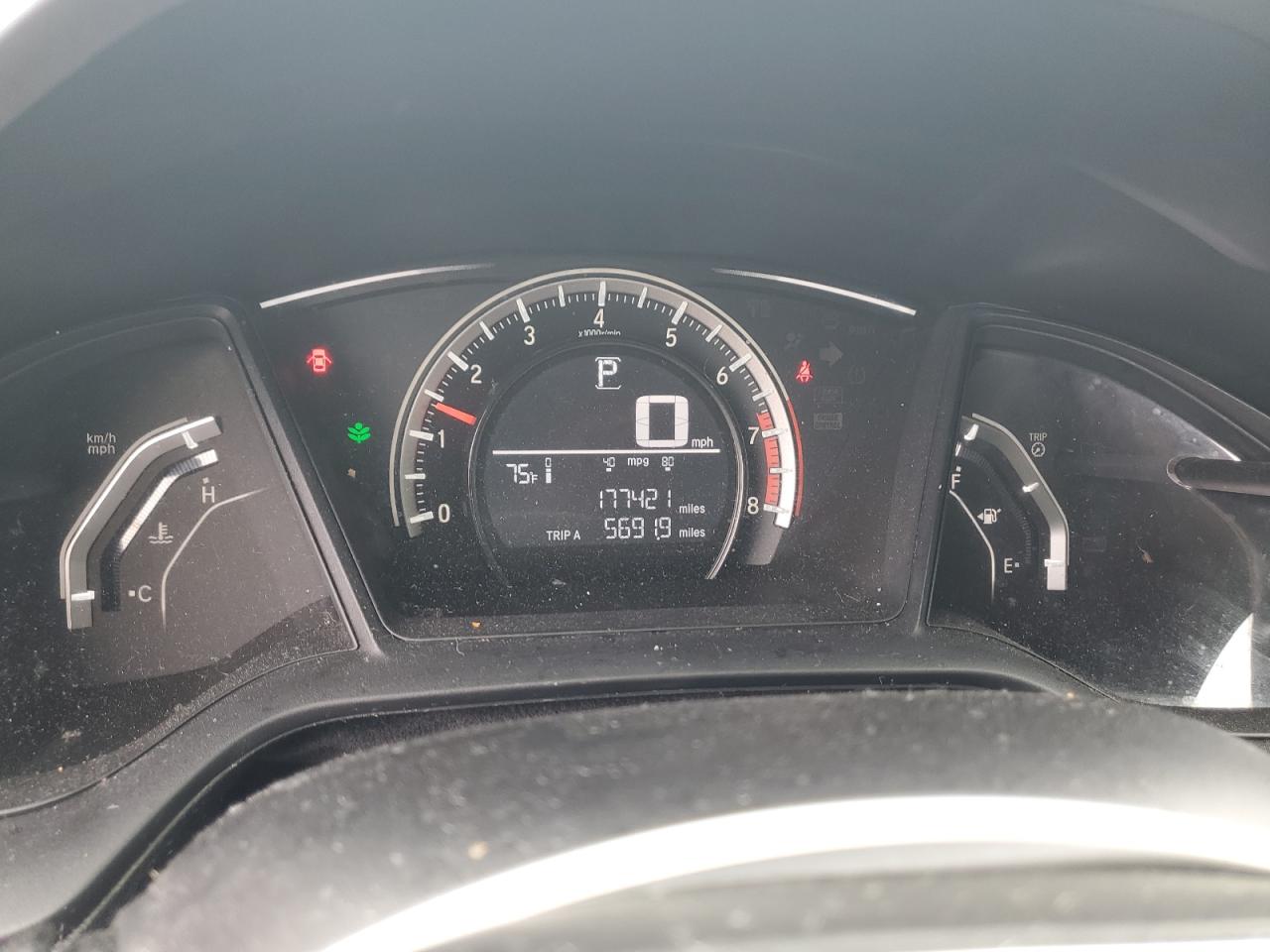 19XFC2F58GE007408 HONDA CIVIC 2016