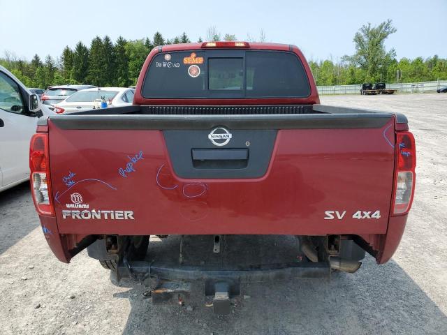  NISSAN FRONTIER 2019 Czerwony