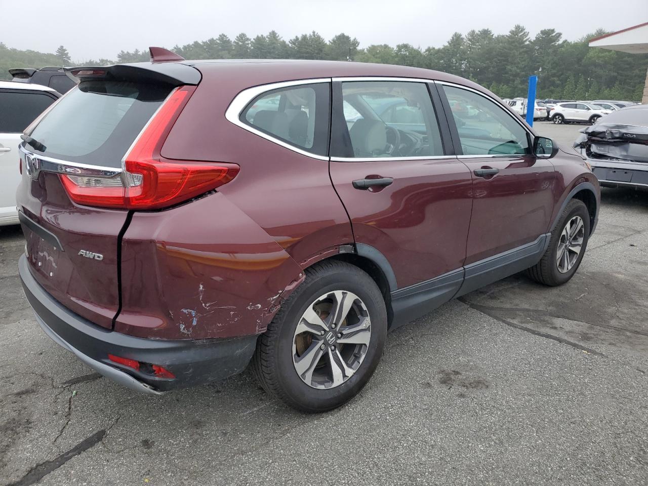 5J6RW6H3XHL007906 HONDA CRV 2017