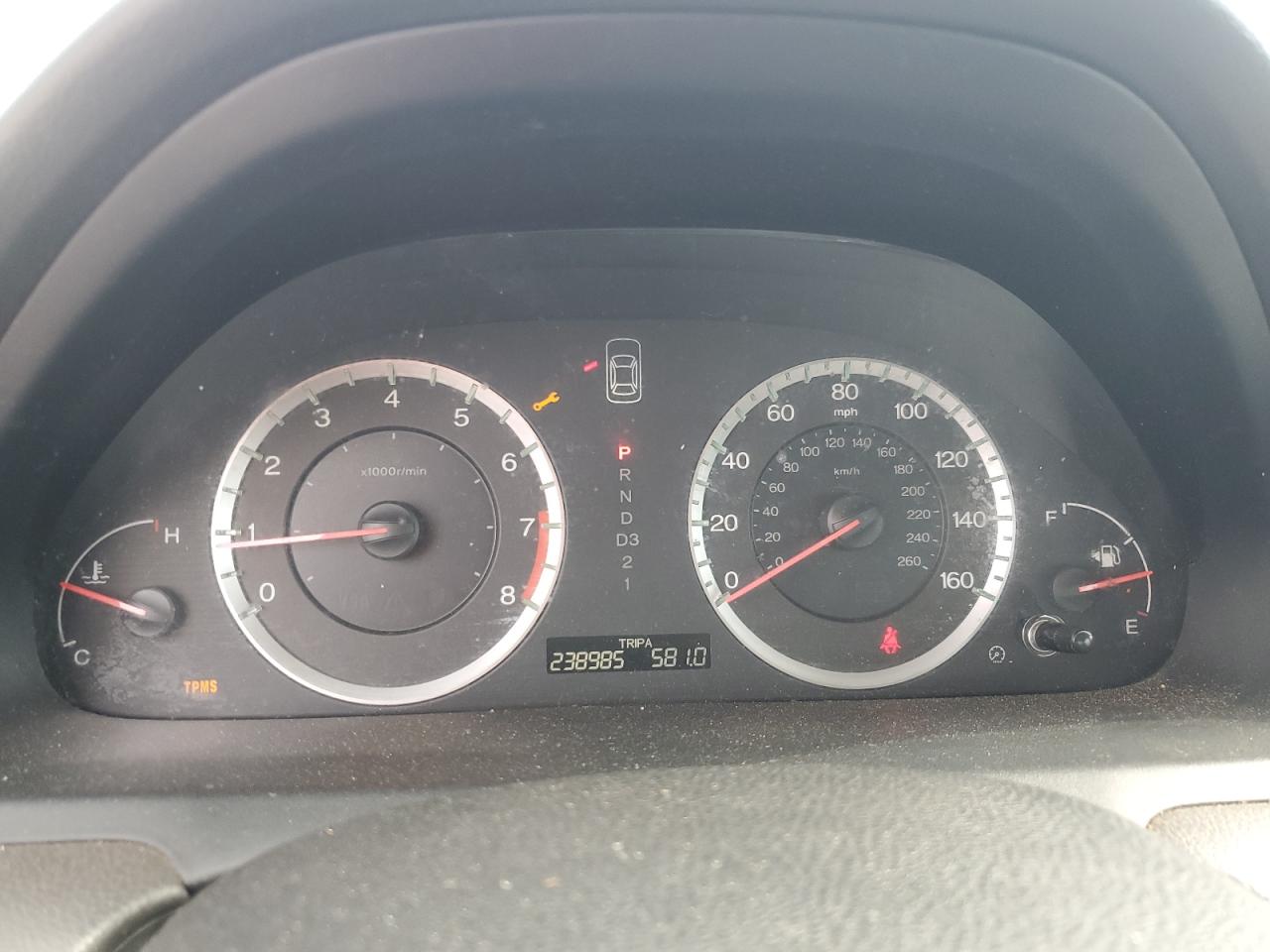 2009 Honda Accord Lx VIN: 1HGCP263X9A181509 Lot: 62107595