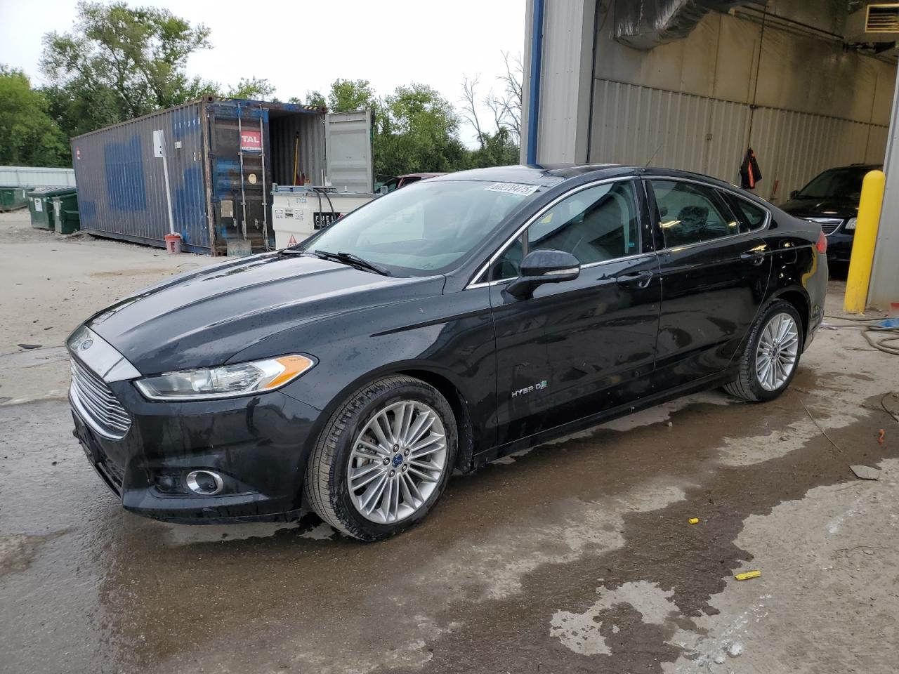 2014 Ford Fusion Se Hybrid იყიდება Franklin-ში, WI - Rear End