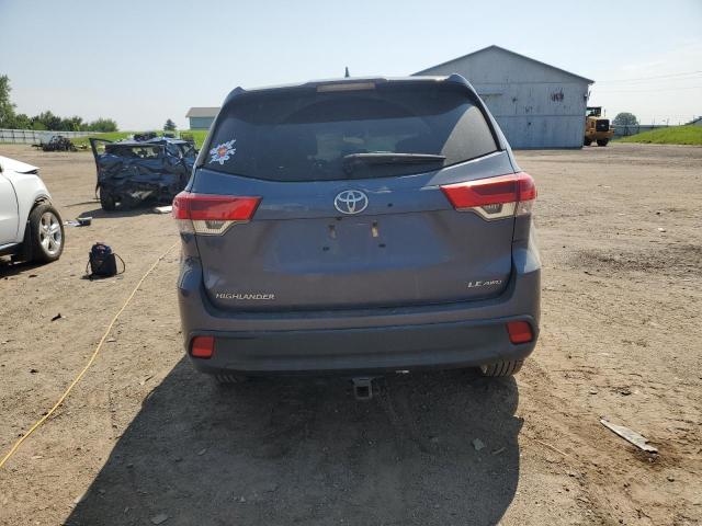  TOYOTA HIGHLANDER 2018 Blue