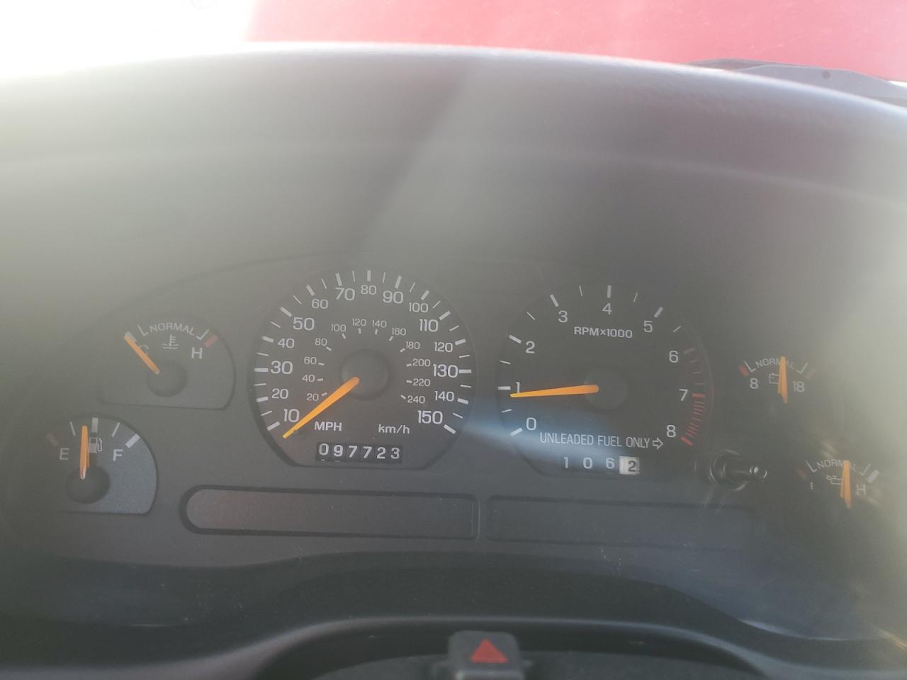 1997 Ford Mustang Gt VIN: 1FALP45X4VF108041 Lot: 62575165