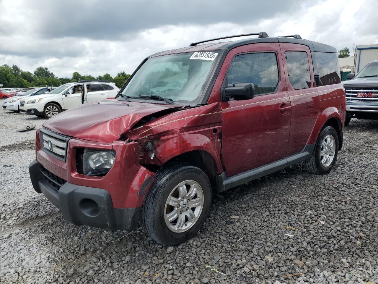 2008 Honda Element Ex VIN: 5J6YH287X8L006823 Lot: 62831935