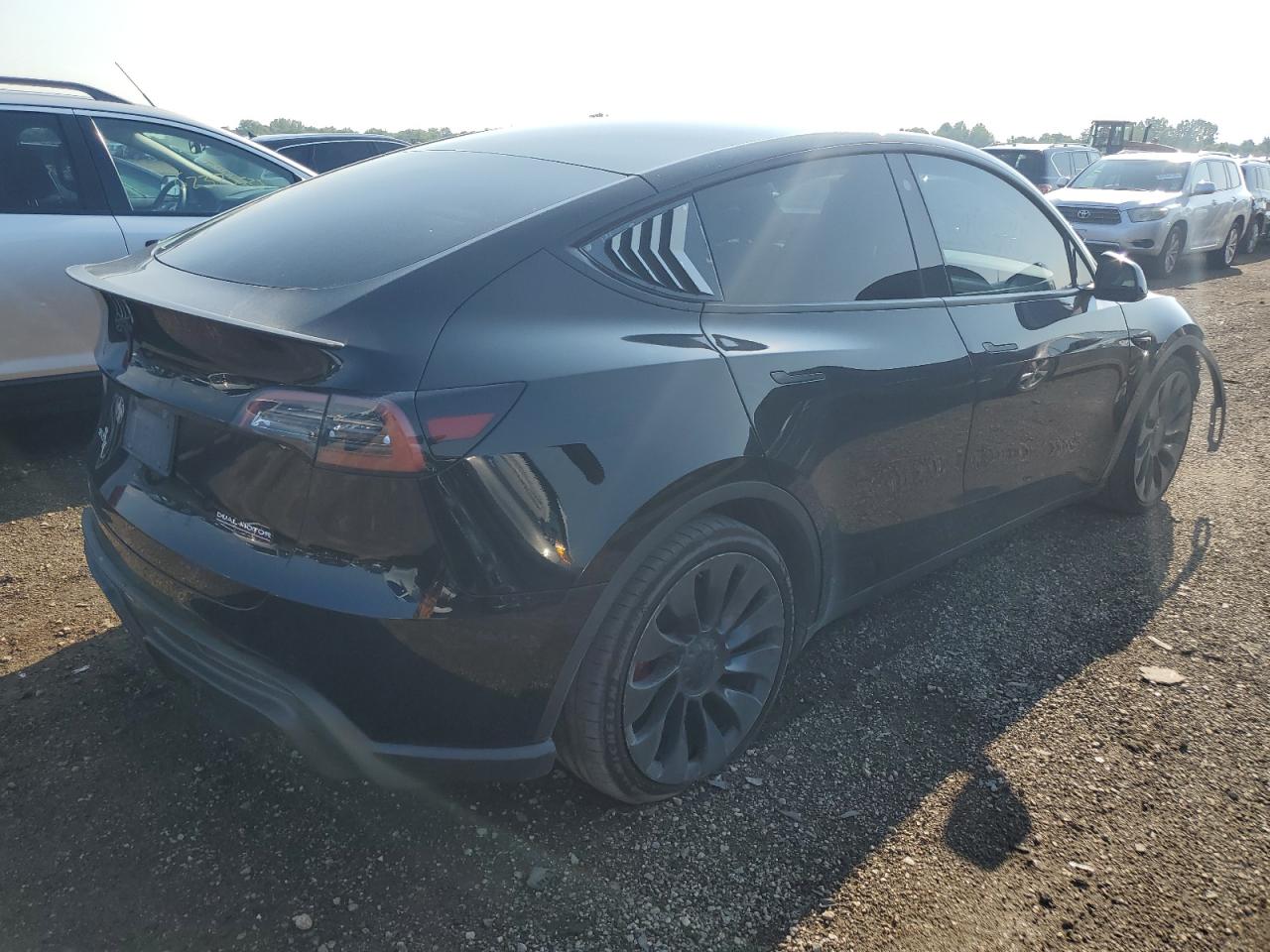TESLA MODEL Y 2022 VIN 7SAYGDEF6NF320695 zdjęcie 3