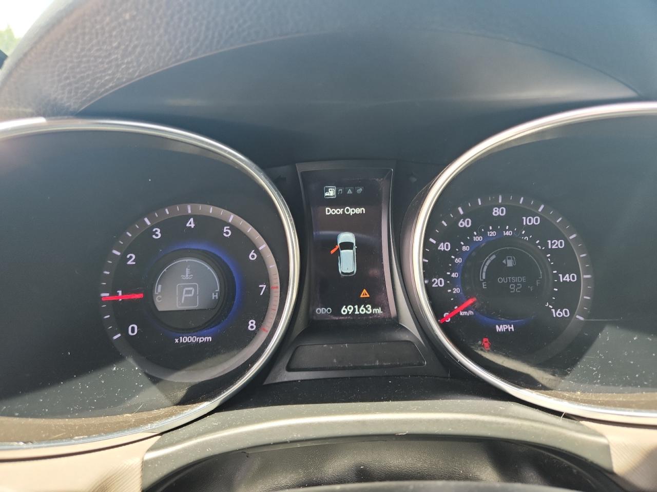 2014 Hyundai Santa Fe Sport VIN: 5XYZU3LA3EG209154 Lot: 62669265